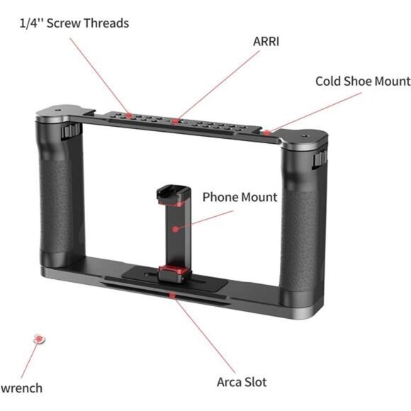 PH - 03 Cell Phone Stabilizer for Video Recording -Camera - Picture 2 of 6